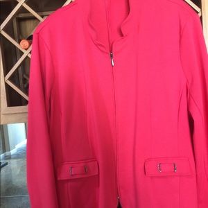 CORAL JACKET 2X WOMEN'S PLUS-PRICE FIRM